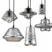 Plated Modern Glass Pendant Lamp (GD-10180-1)