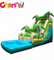 Popular Design Kids Playing Inflatable Water Slide