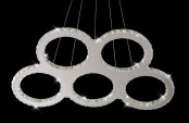 Popullar Style K9 Crystal LED Ceiling Lighting (EC904)