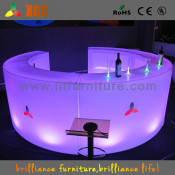 Pub Bar Furniture Illuminated LED Bar Counter Furniture