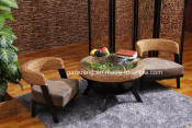 Rattan Furniture Home Coffee Table Set Chair