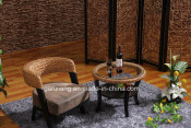 Rattan Furniture Living Room Coffee Table Chair