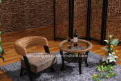 Rattan Furniture Living Room Leisure Coffee Table Chair