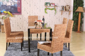 Rattan Home Furniture Dining Room Table Set