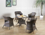 Rattan Table and 2 Chairs, Cafe Table and Chairs, Hot Sale Garden Patio Outdoor Poly Rattan Dining Table and Chair