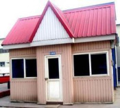 Red Rockwool Sandwich Panel