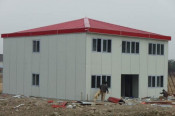 Red Roofing Sandwich Panel for Prefabricated House