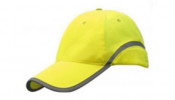 Reflective Fitted Snapback Bicycle Cycling Cap for Safe