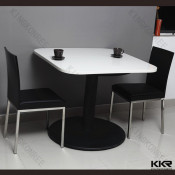 Restaurant Dining Table/Stone Dinner Table with Base