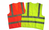 Road Reflective CE Safety Vest with Reflective Material