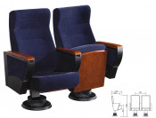 Rocking Theater Seat Reclining Seating Rocking Cinema Chair Theater Seating Public Seating with Write Pad (Xc-2005