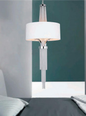Room Lights Chain Pendant Lights with White Lampshade (1090S1)