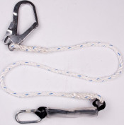 Safety Rope Lanyard with Energy Absorber Shock