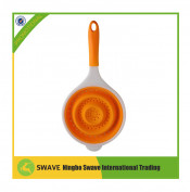 Silicone Kitchen Utensils, Collapsible Colander, Silicone Colander