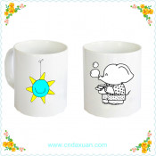 Simple Ceramic Mug with Logo