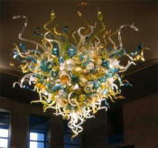 Sino Glass Art Hanging Chandelier Glass Art Lighting Wholesale