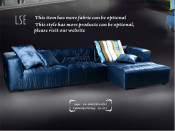 Sofa Wood Frame of Modern Sofa Design (LS-104E)
