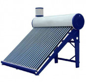 Solar Water Heater with Assistant Tank, Solar Geyers Blue