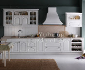 Solid Wood Kitchen Cabinet #137