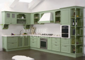 Solid Wood Kitchen Cabinet #141