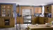 Solid Wood Kitchen Cabinet #142