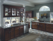 Solid Wood Kitchen Cabinet #184