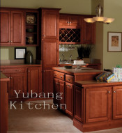 Solid Wood Kitchen Cabinet #189