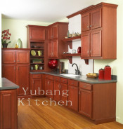 Solid Wood Kitchen Cabinet #192