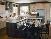 Solid Wood Kitchen Cabinet #195