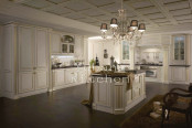 Solid Wood Kitchen Cabinet #223
