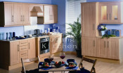 Solid Wood Kitchen Cabinet #234