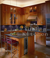 Solid Wood Kitchen Cabinet #240 Classic Kitchen Furniture
