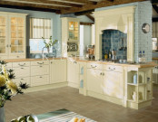 Solid Wood Kitchen Cabinet #253