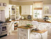 Solid Wood Kitchen Cabinet #260