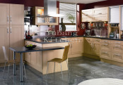 Solid Wood Kitchen Cabinet #261