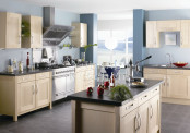 Solid Wood Kitchen Cabinet #267