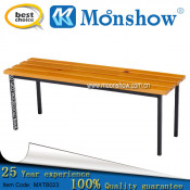 Solid Wood Slats in Garden Long Bench, for Outdoor Furniture, Zhejiang Moonshow Furniture