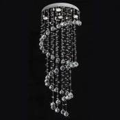 Spiral Chandelier Children Ceiling Crystal Lamp Em2301-4L
