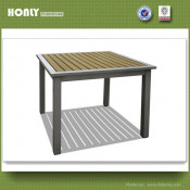 Square Modern Table Poly Wood Dining Table
