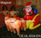 Stuff Inflatable Christmas Ornament with LED (MIC-393)