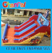 Superman Slide Inflatable Jumping Slide