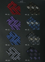 Swatch Book For Necktie Fashion Designs