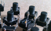 100pcs Tact Switch Micro Push Button 4pin 6x6x7mm