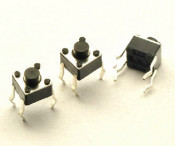 100pcs Tact Switch Micro Push Button 4pin 4.5x4.5x4.3mm