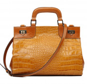 The Classical Design Leather Bag Leather Women Handbag (J934-B2061)