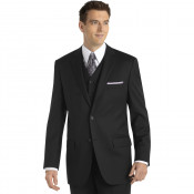 Top-Quality 3PCS 2 Buttons Notch Lapel Man Formal Business Suits