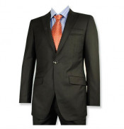 Top-Quality Men's One Button Notch Lapel Slim Fit Business Suits