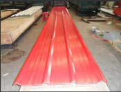 Top Selling Bright Red Corrugated Roofing Sheet for Steel Struction