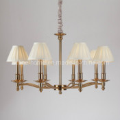 Traditional Lighting with Fabric Shade (SL2015-8)