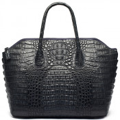 Trendy Crocodile Pattern 100% Genuine Leather Handbags (N1100)